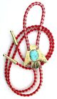 Vintage Phoenix Rising 18X13 Oval Baby Blue Turquoise Bolo Tie Ebs4121/101123