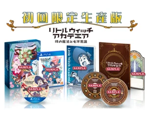 PS4 Game Little Witch Academia Japanese First Press Limited Edition Toki Mahou - Picture 1 of 2