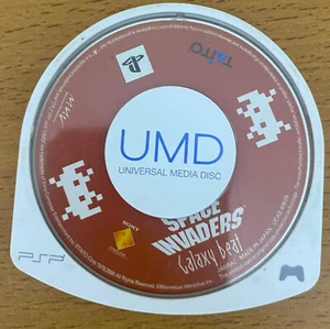 Space Invaders Galaxy Beat Asian version Japanese PSP PlayStation USED UMD only - Picture 1 of 1