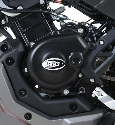 Yamaha YZF-R125 2014-2022 R&G Couvercle De Carter Moteur ECC0209BK - Photo 1/4