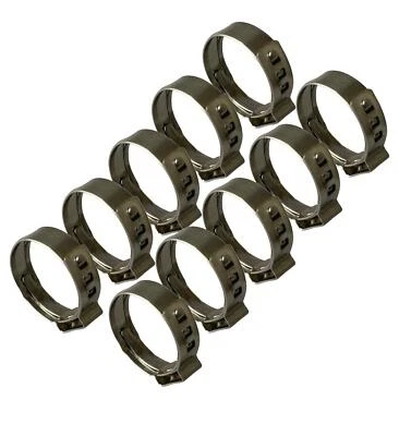 BOLTZA O-Clips, 304 Stainless Steel Single Ear Hose Clamps