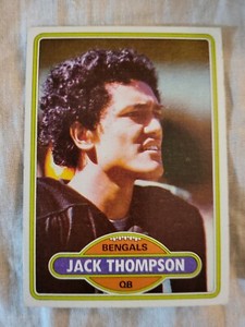 1980 Topps Jack Thompson NRMT card #122