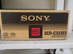 Sony Super Audio SCD-C333ES 5 Disc Changer, NEW - Picture 1 of 4
