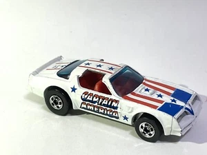 1979 Hot Wheels Captain America Hot Bird Marvel The Heroes HOTBIRD NICE !! - Picture 1 of 6