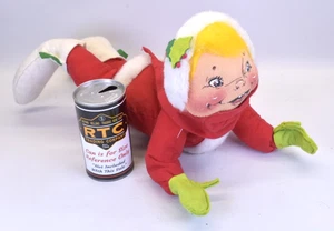 Vintage Annalee Collectible Christmas Girl 18" for Sleigh Riding - Picture 1 of 8