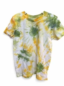 Youth Tie Dye T Shirt Small 6-8 Unisex Boys Girls Handmade FAST FREE SHIPPING - Picture 1 of 2