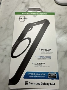 ITSKINS Hybrid R Solid Ultra Hybrid für Galaxy S24 - Schwarz & Transparent - Bild 1 von 3