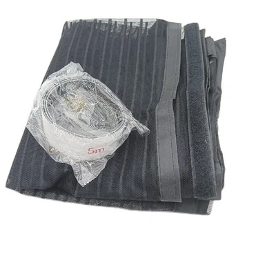 Magnetvorhang Fliegengitter Tür magnetisch XXL Stoff weiss - Bild 1 von 4