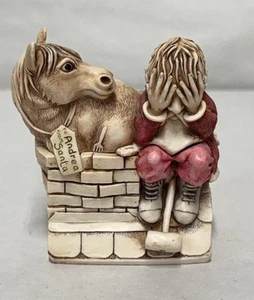 Harmony Kingdom Holy Smoke Santa Delivering Horse UK Made Box Figurine - Picture 1 of 6
