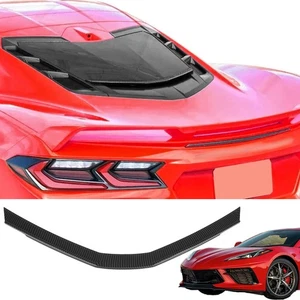Alerón trasero ventana para Chevy Corvette C8 2020-2025 fibra de carbono ABS * - Imagen 1 de 13