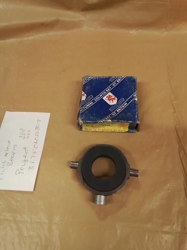 PEUGEOT 203 403 404 1948-67 EMBRAGUE LIBERACIÓN COJINETE ROULEMENT DE DÉBRAYAGE Foto 1 de 2