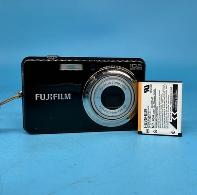 Fujifilm FinePix J28 10.2MP Digital Camera, Black - Tested - Image 1 of 4