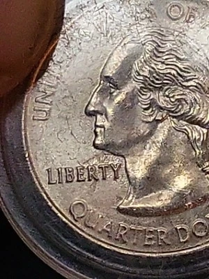 US State Quarter Error 2006 P South,Neck Dakota Die Chip ,CHUD, 888 DD, EYES.! - Image 1 of 4