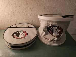 Florida State Seminoles Collapsable Bucket Cooler W/Case-Very Good, See... - Picture 1 of 10