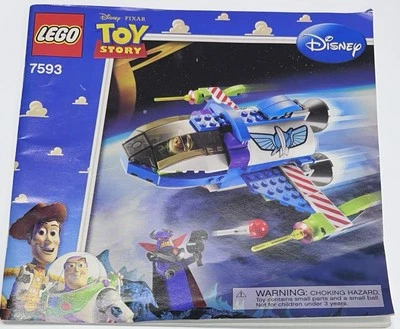 Lego 7593 Disney Toy Story Buzz's Star Command Spaceship  Instruction Manual - Image 1 of 2