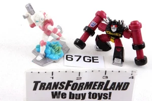 Arcee vs Rumble 100% Complete Universe Series Robot Heroes Transformers - Picture 1 of 3