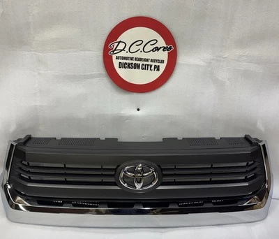 Toyota Tundra 2014 2015 2016 2017 parrilla delantera cromada OEM Foto 1 de 4