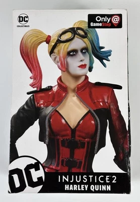 DC Injustice 2 Harley Quinn Estatua Gamestop Exclusiva Edición Limitada Numerada   Foto 1 de 4