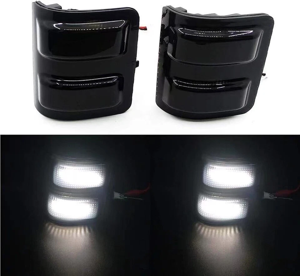 Luz marcadora LED blanca LED para Ford F250 F350 F450 F550 Super Duty 08-16 Foto 1 de 4