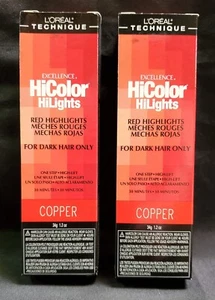 Loreal Excel Hicolor Hilights Copper 1.2oz (2 Pack) - Picture 1 of 2