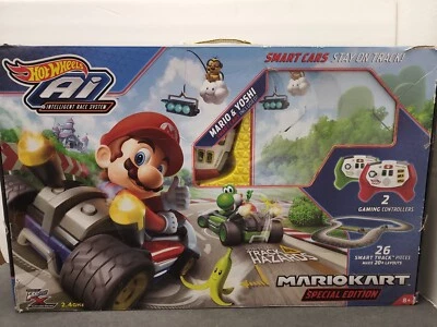 Hot Wheels AI Mario Kart Smart Track Special Edition Track Set - Image 1 of 4