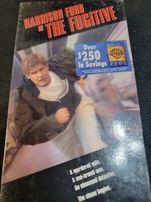 THE FUGITIVE   (1993)   NEW/SEALED VHS TAPE   HARRISON FORD  TOMMY LEE JONES - Image 1 of 4