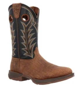 Durango DDB0428 Mens Rebel Oak Bark Midnight Western Boots Multiple Sizes Cowboy - Picture 1 of 6