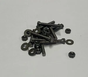 10ba x 1/2" Hexagon head STEEL pack of 10 nuts, washers and bolts - Picture 1 of 1