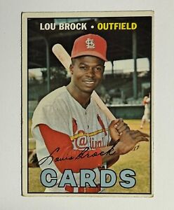 1967 Topps #285 Lou Brock No Reserve!