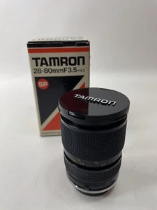 Tamron SP 28-80mm F3.5-4.2 from Japan Tested Lens With Original Box Excellent - Picture 1 of 12