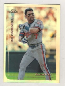 1999 Topps Chrome Refractor #077 F.P. Santangelo Montreal Expos BV$3 #77 - Picture 1 of 1
