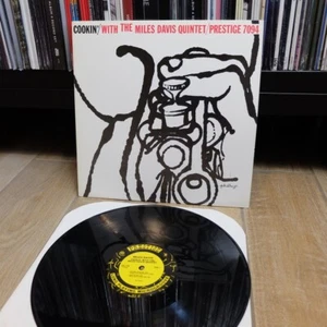 2011 Miles Davis – Cookin Miles Quintet Vinyl Record LP – OJC 128 – VG+/EX - Picture 1 of 11