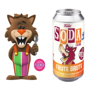 ICONOS FUNKO: GENERAL MILLS FRUTA BRUTA (EXCLUSIVA FLOCKED) VINILO SODA TOTALMENTE NUEVA - Imagen 1 de 3
