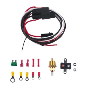 Thermostat Temp Control Switch For Radiator Cooling Electric Fans Relay Kits - Foto 1 di 7