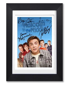 MALCOLM IN THE MIDDLE CAST SIGNED POSTER PRINT TV SERIES PHOTO AUTOGRAPH GIFT - Bild 1 von 1