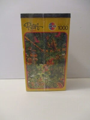 1000 Pieces Jigsaw Puzzle, HEYE, Ryba "Jungle Life" Sealed 1994 Collecters Piece - Image 1 of 3