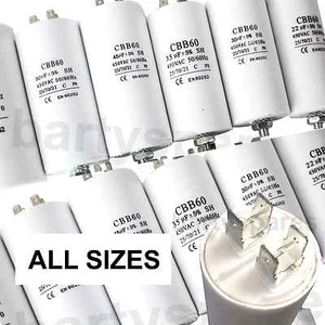 for SAMSUNG Various Microfarad Start Run Motor 1.5μF to 80μF Spade Capacitor UF - Picture 1 of 39