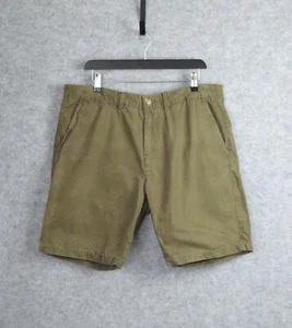 Mens Next Khaki Leaf Pattern Shorts 36 - Picture 1 of 11