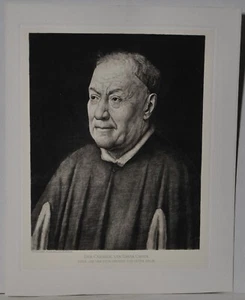 Peter Halm - Peter von Halm/nicht handsigniert/Radierung /Der Kardinal von .... - Bild 1 von 4