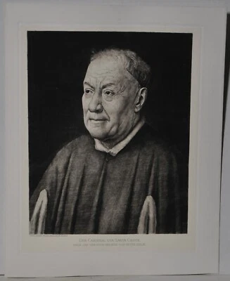 Peter Halm - Peter von Halm/nicht handsigniert/Radierung /Der Kardinal von .... - Bild 1 von 4