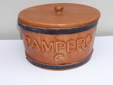 Portaghiaccio Pampero grande vintage finto legno