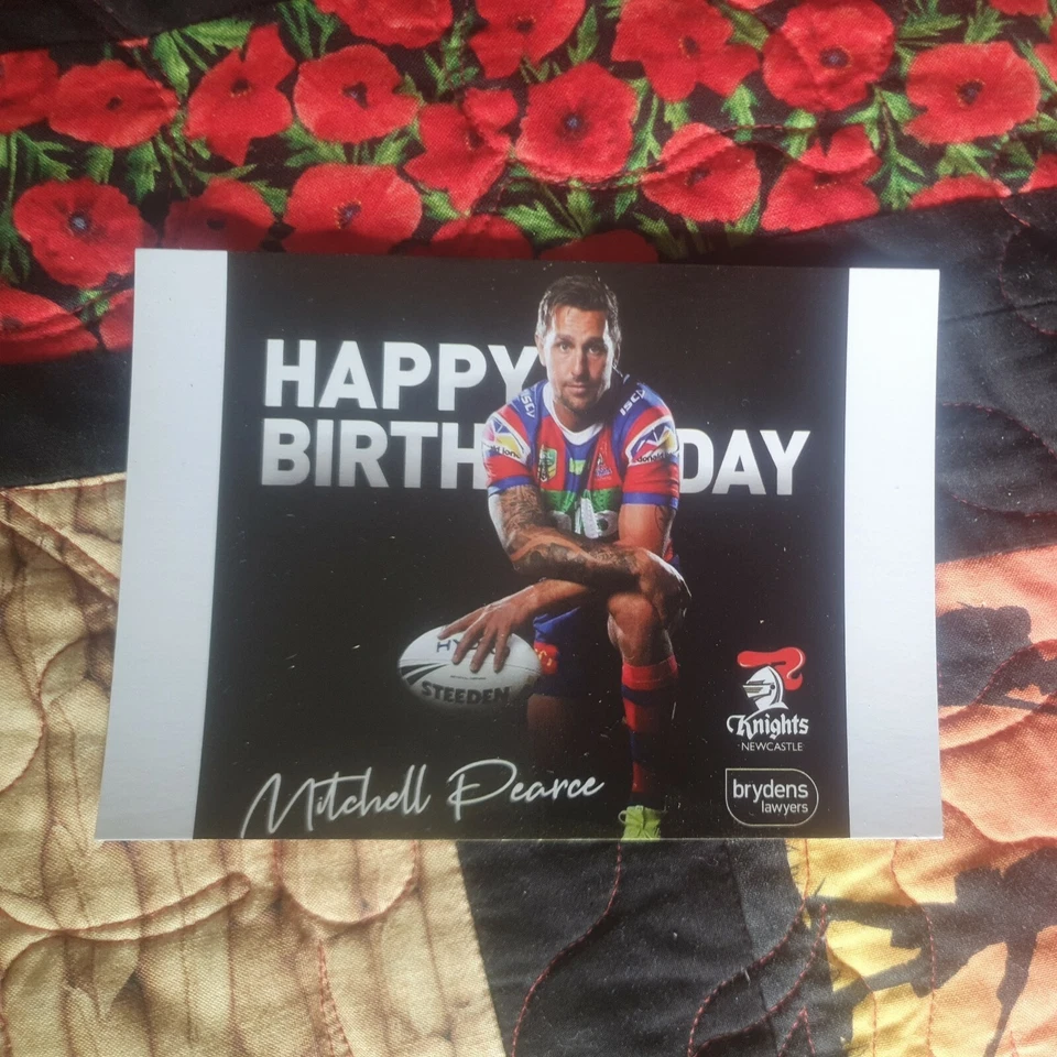Mitchell pearce birthday 2019 postcard 150mm x 105mm  postcard - image 1 of 3