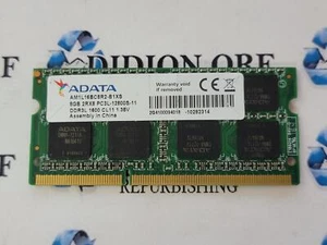 ADATA 8GB DDR3L LAPTOP RAM 1600 MHz 2Rx8 AM1L16BC8R2-B1XS, SKU 14938 - Picture 1 of 1