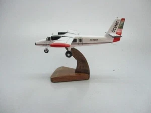 DHC-6 Twin Otter Scenic Air Airplane Desktop Kiln Dried Wood Model Regular New - Picture 1 of 3