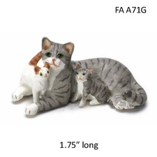 Dollshouse Miniatura Gato Atigrado #2 ~ ~