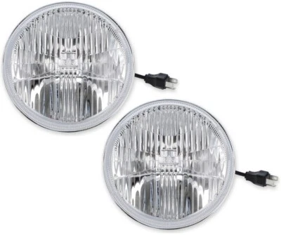 Holley RetroBright LFRB155 7" Redondo LED Faros Lámparas - Moderno Blanco 5700K Foto 1 de 4