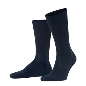 Falke Sensitive London Herren Socken blau 14719 6375 dark navy - Picture 1 of 5