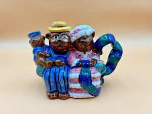 Vintage Express Three Bears Teapot Storybook Fairy Tales Decorative Tea Pot - Picture 1 of 8