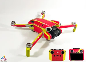DJI MINI 4 PRO - SKIN - DESIGN: Straż pożarna bez czcionki i logo + 10x bateria. - Zdjęcie 1 z 10