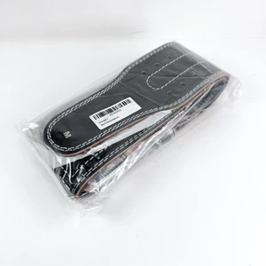 ProFitness 4" inch Weight Lifting Belt (5mm Thick) - Leather Weight Belt Medium - Picture 1 of 22